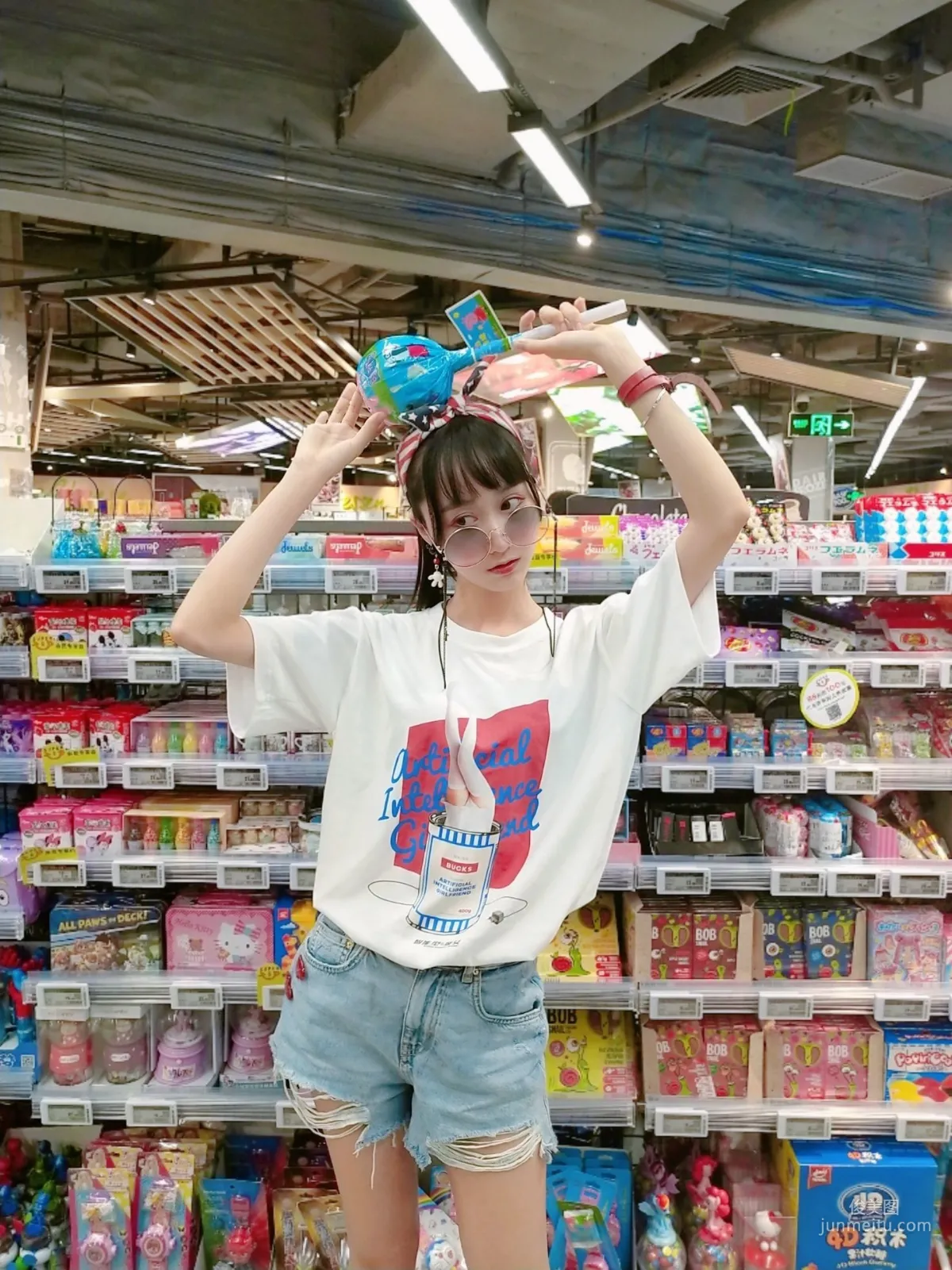 木綿綿OwO《智能型彼女T恤》 [COSER美女] 寫真集 11