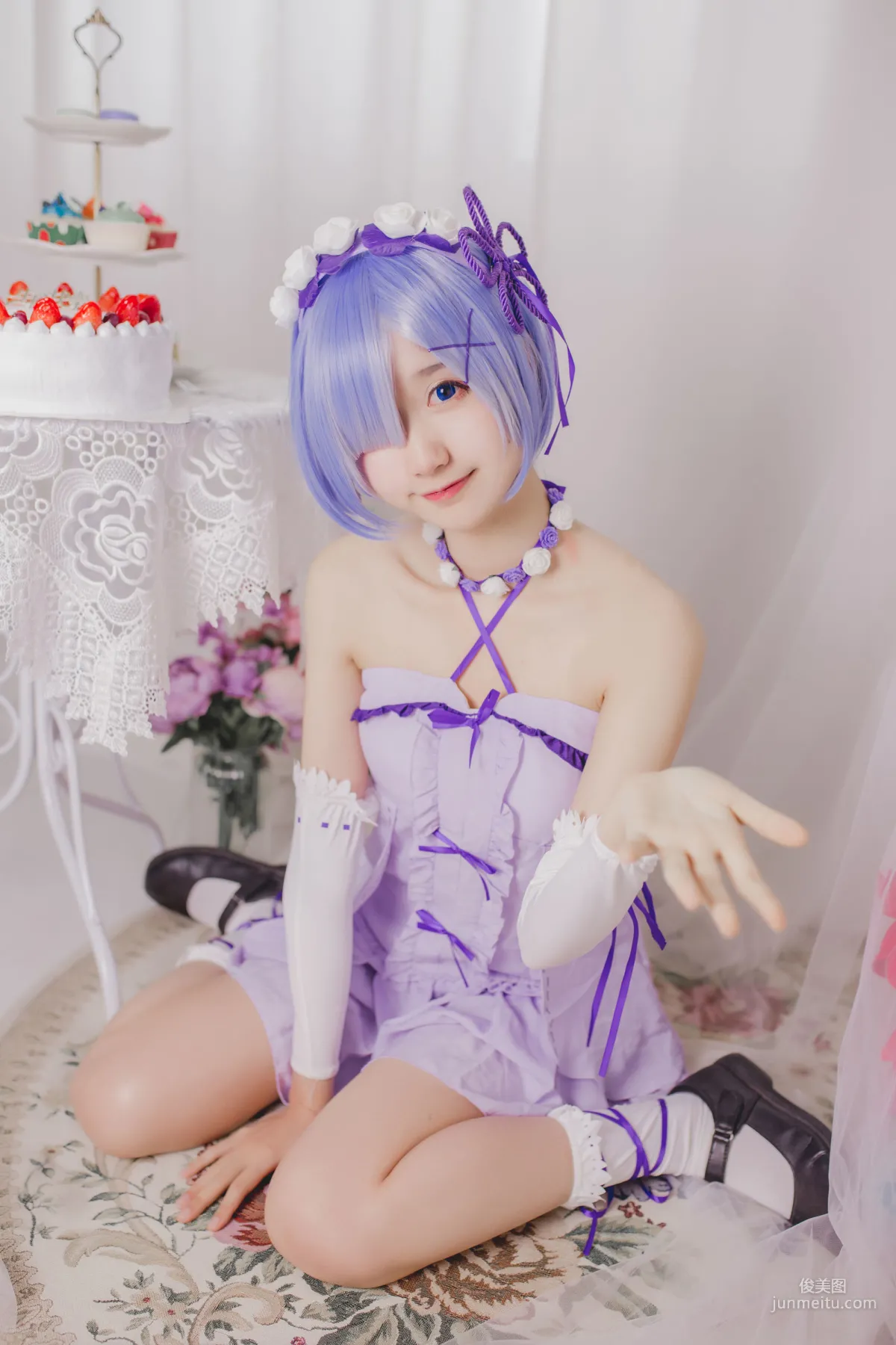 木綿綿OwO《雷姆生日》 [COSER美女] 寫真集 14