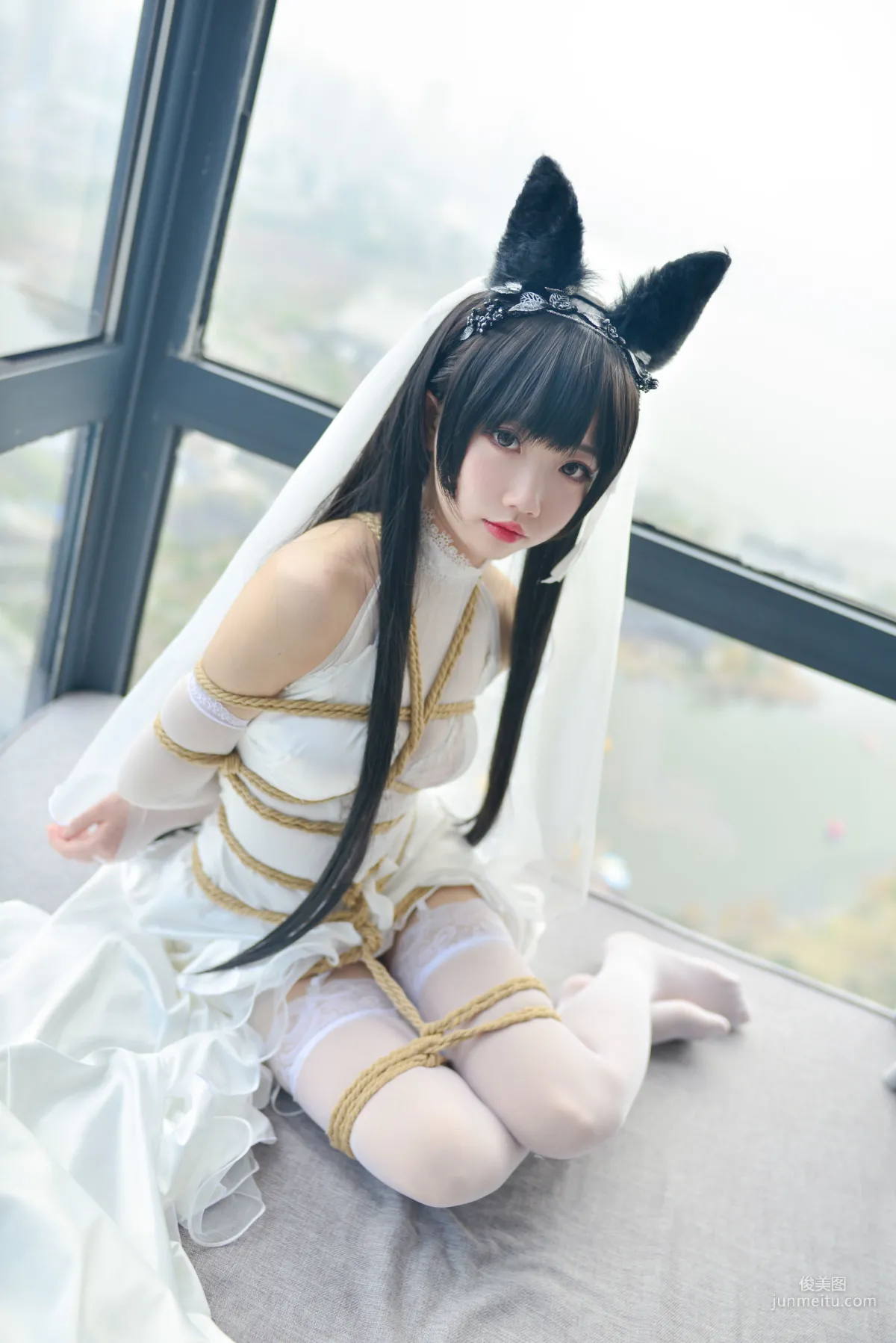 雪琪SAMA《愛宕婚紗》 [福利COSPLAY] 寫真集 35