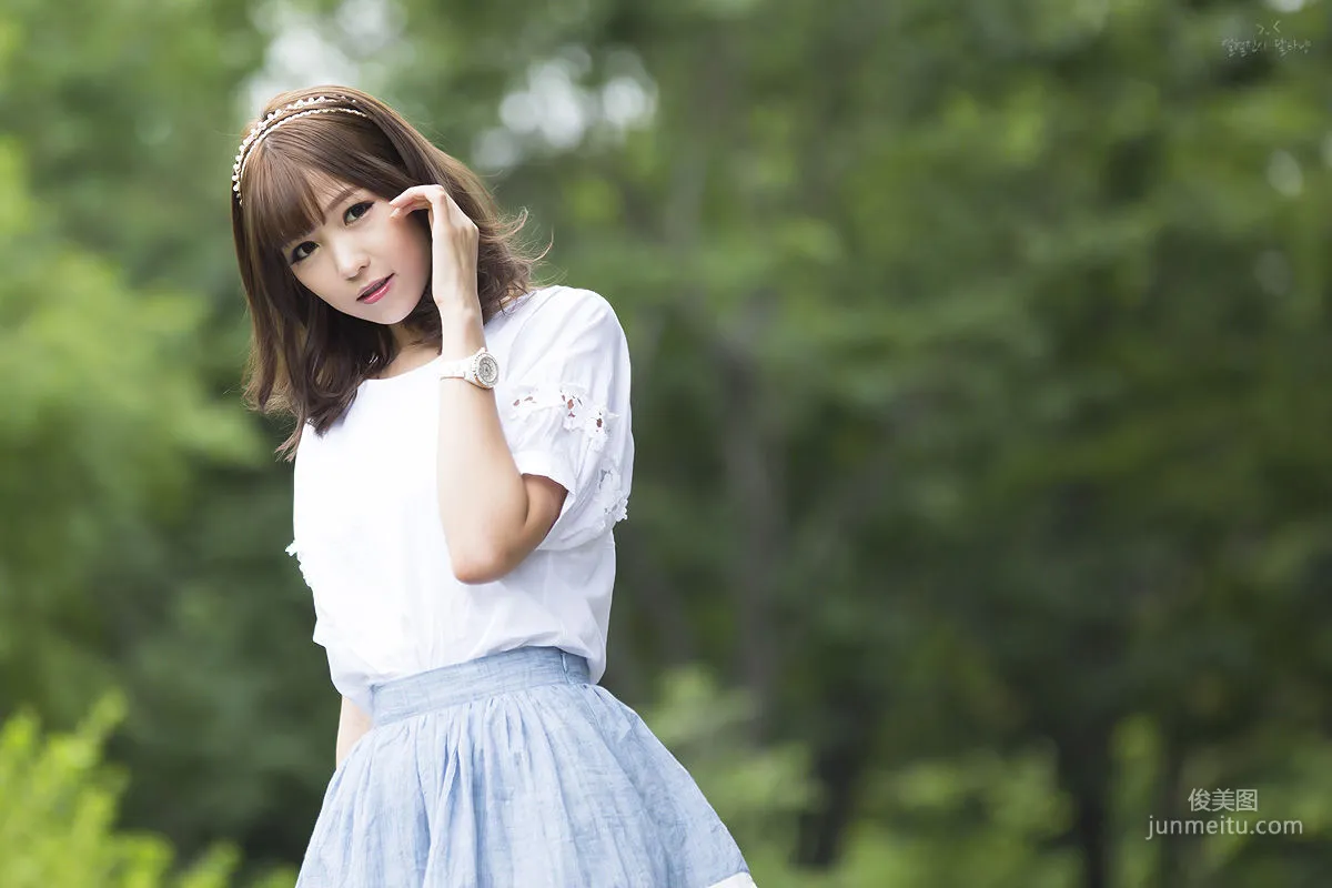 李恩慧《公園短裙外拍》 [韓國美女] 寫真集 61