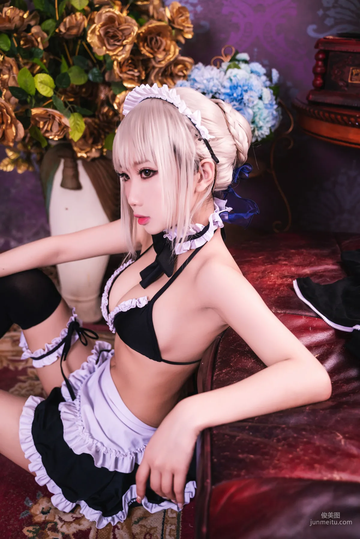 鬼畜瑤在不在w《黑絲女仆》 [COSPLAY福利] 寫真集 21
