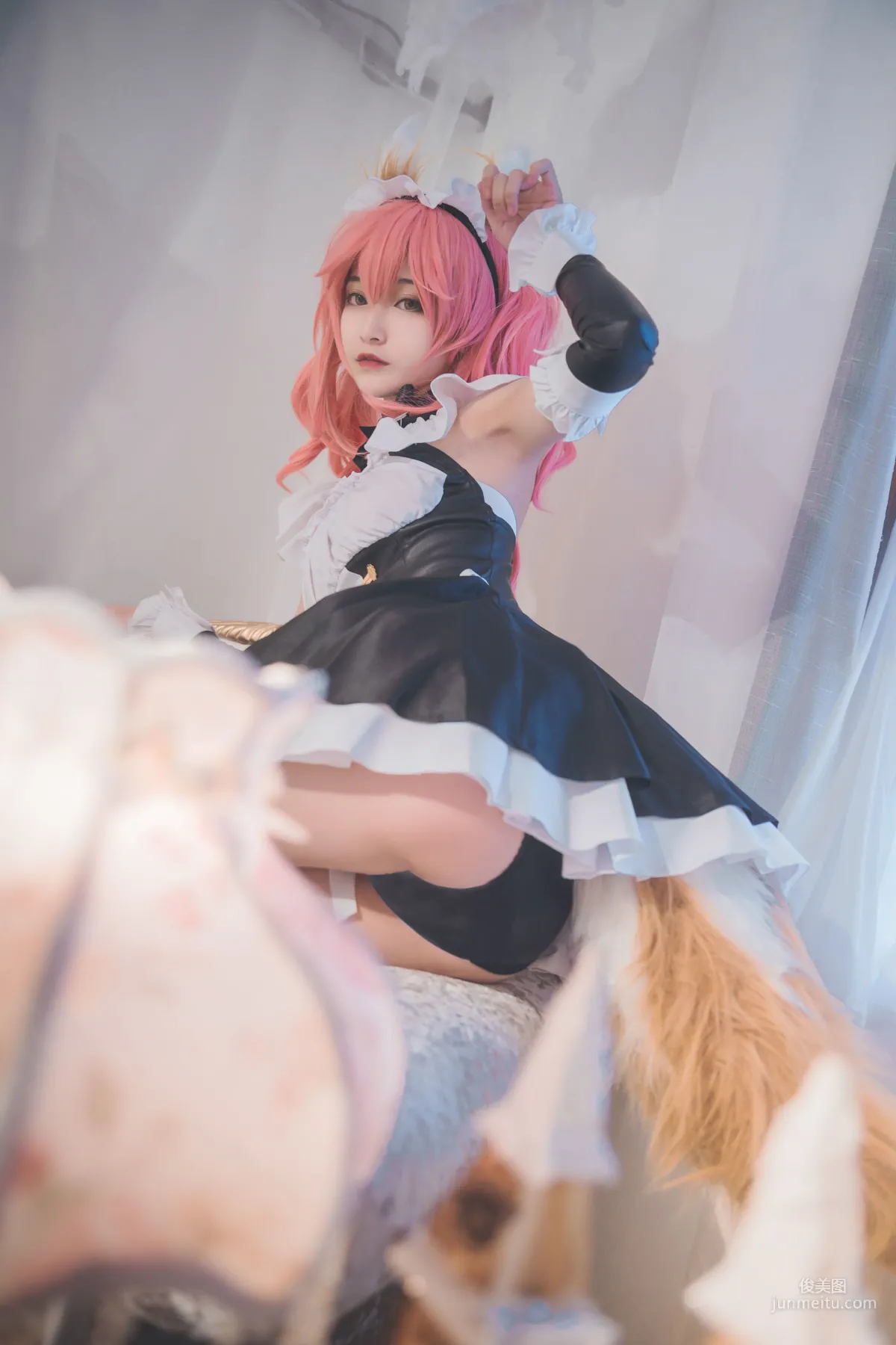 COSER鬼畜瑤 《玉藻前女仆》 [COSPLAY福利] 寫真集 17