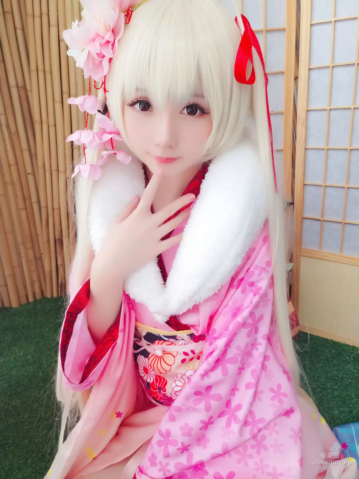 星之遲遲《粉紅泡泡包》 [COSPLAY美女] 寫真集 56