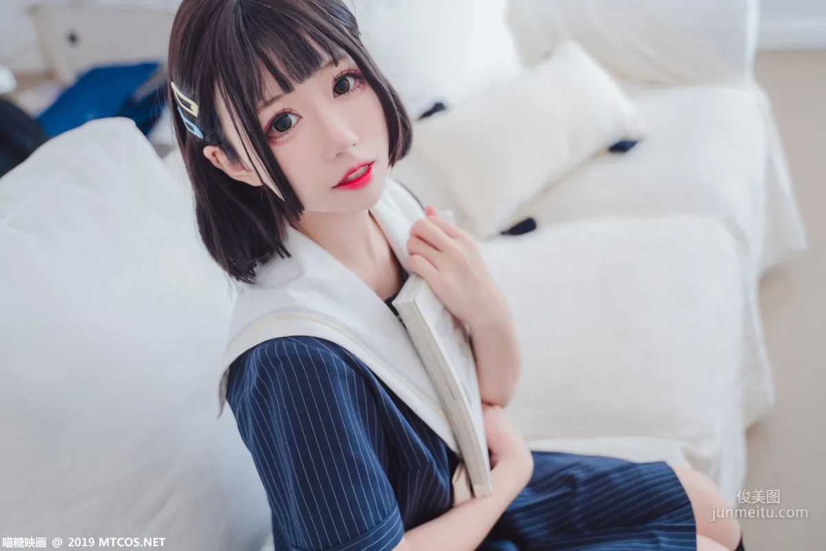 《JK制服少女》 [喵糖映画] VOL.013 写真集28