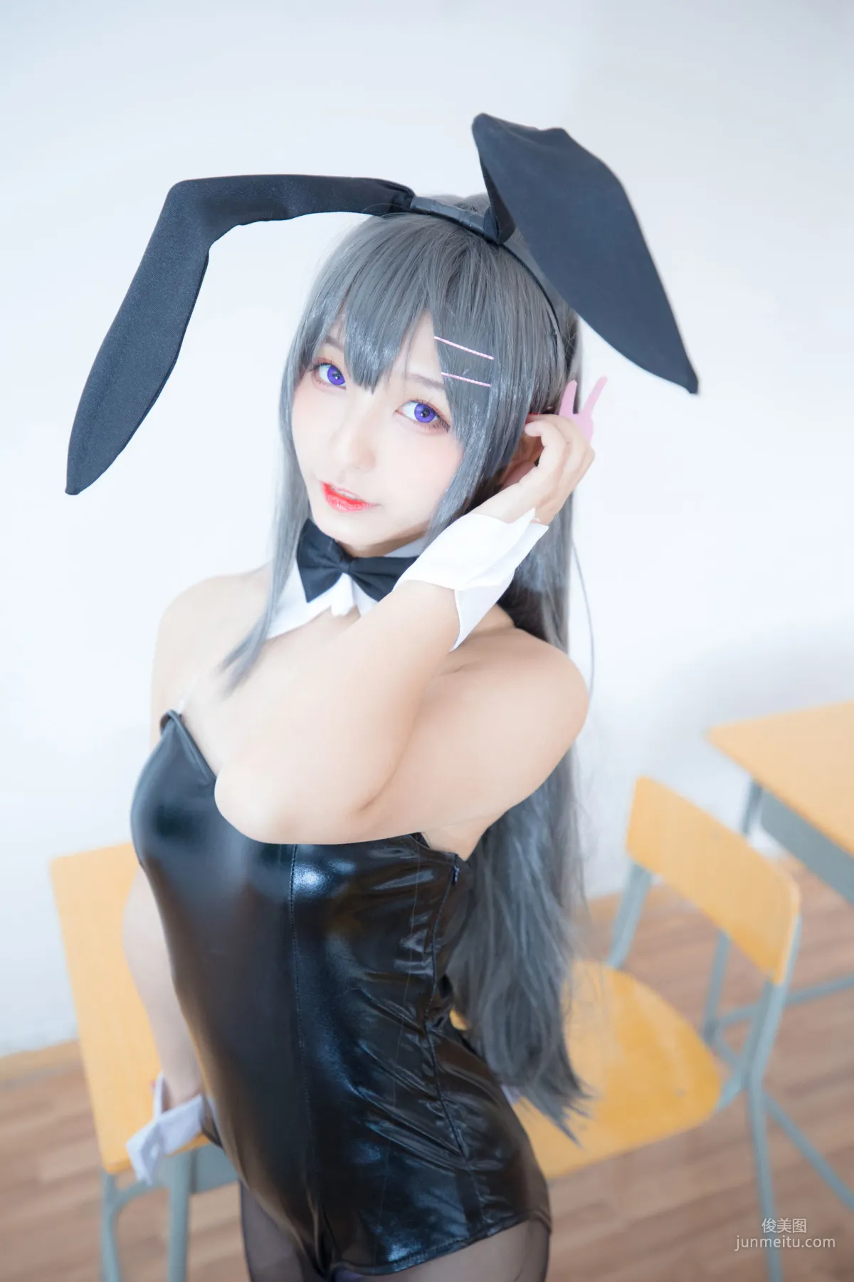 COSER神楽坂真冬《櫻島麻衣》 [福利COSPLAY] 寫真集 12