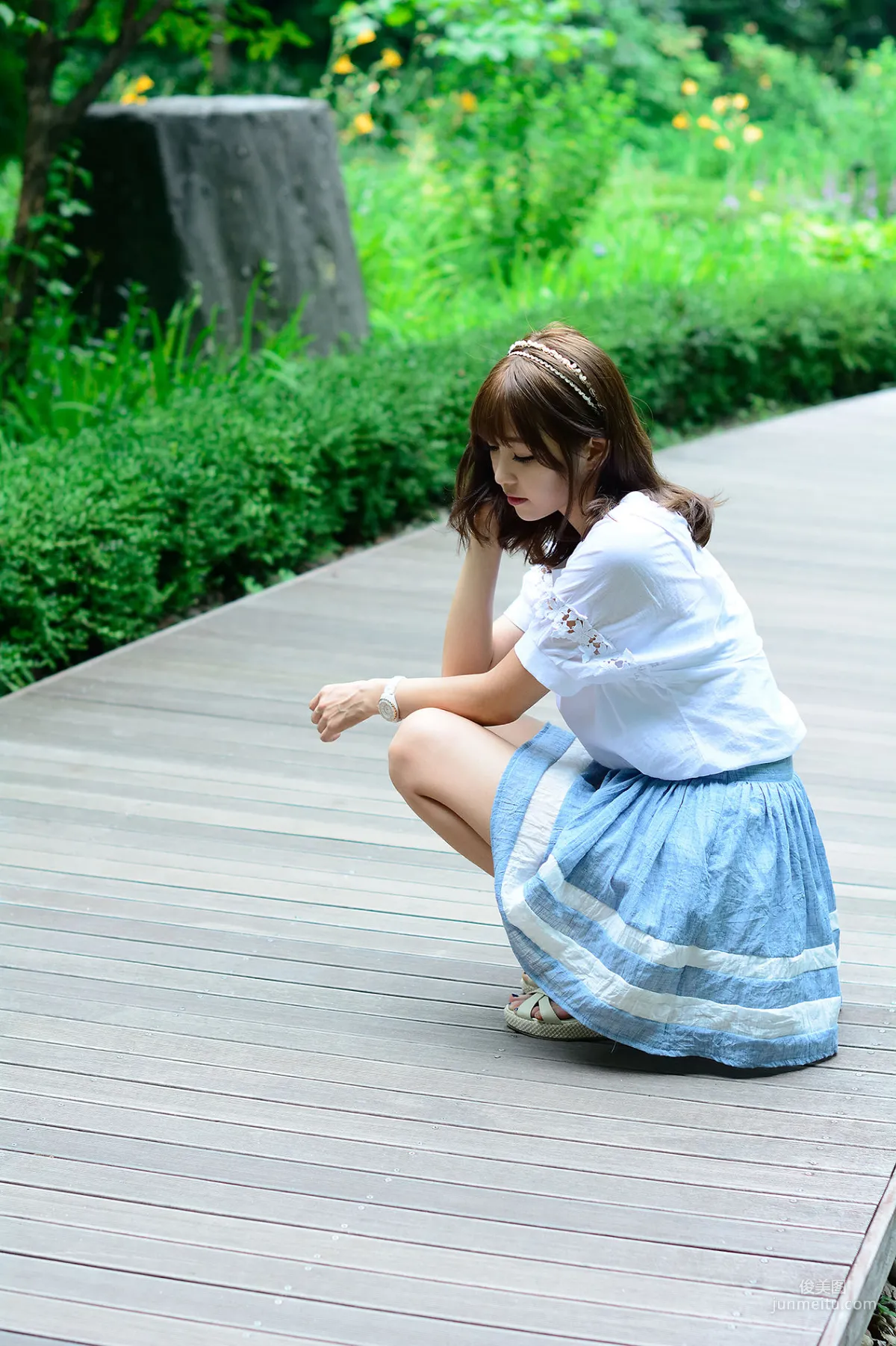 李恩慧《公園短裙外拍》 [韓國美女] 寫真集 12