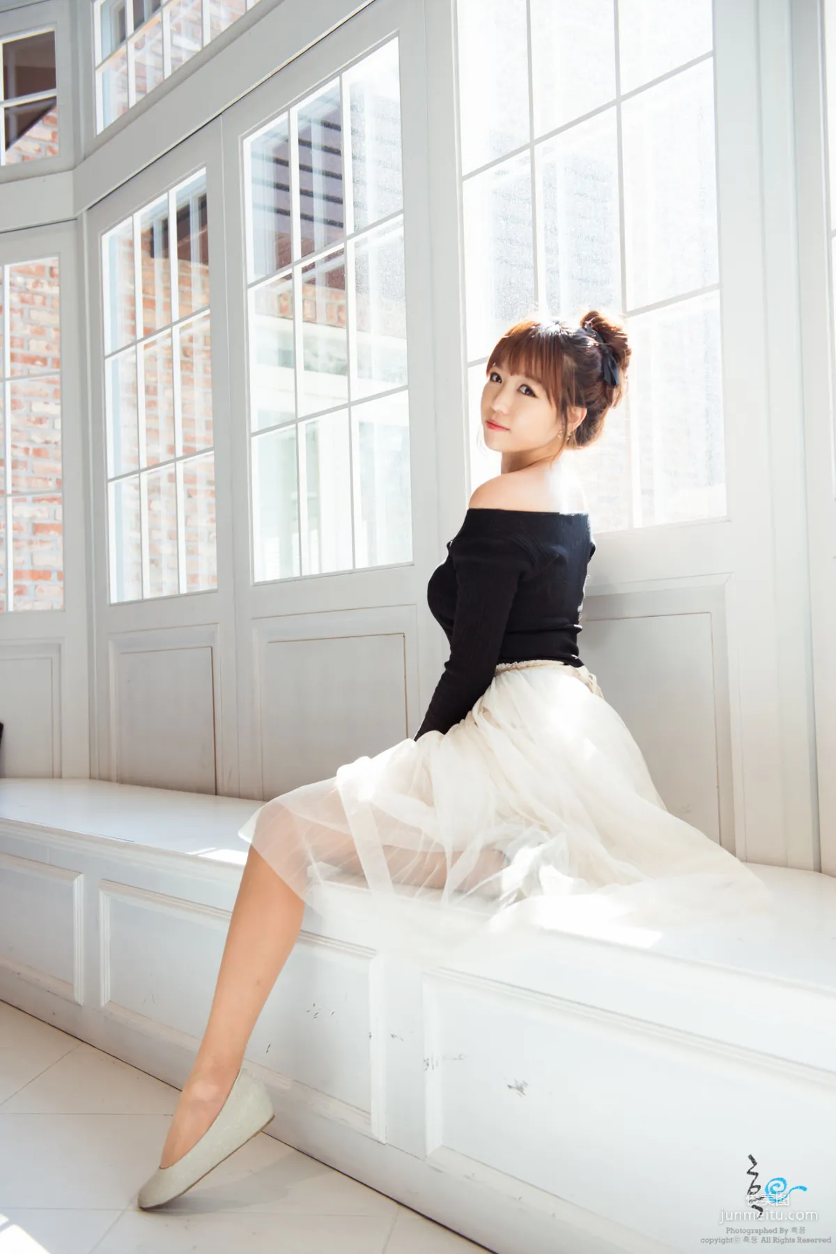 [韩国美女] 李恩慧《白色淑女长裙》 写真集8