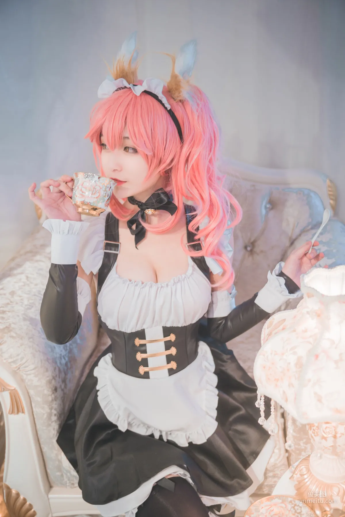 COSER鬼畜瑤 《玉藻前女仆》 [COSPLAY福利] 寫真集 8