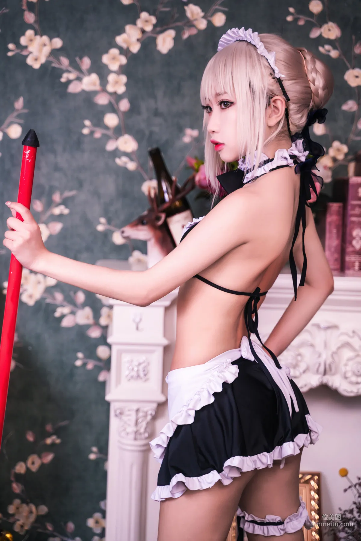 鬼畜瑤在不在w《黑絲女仆》 [COSPLAY福利] 寫真集 14