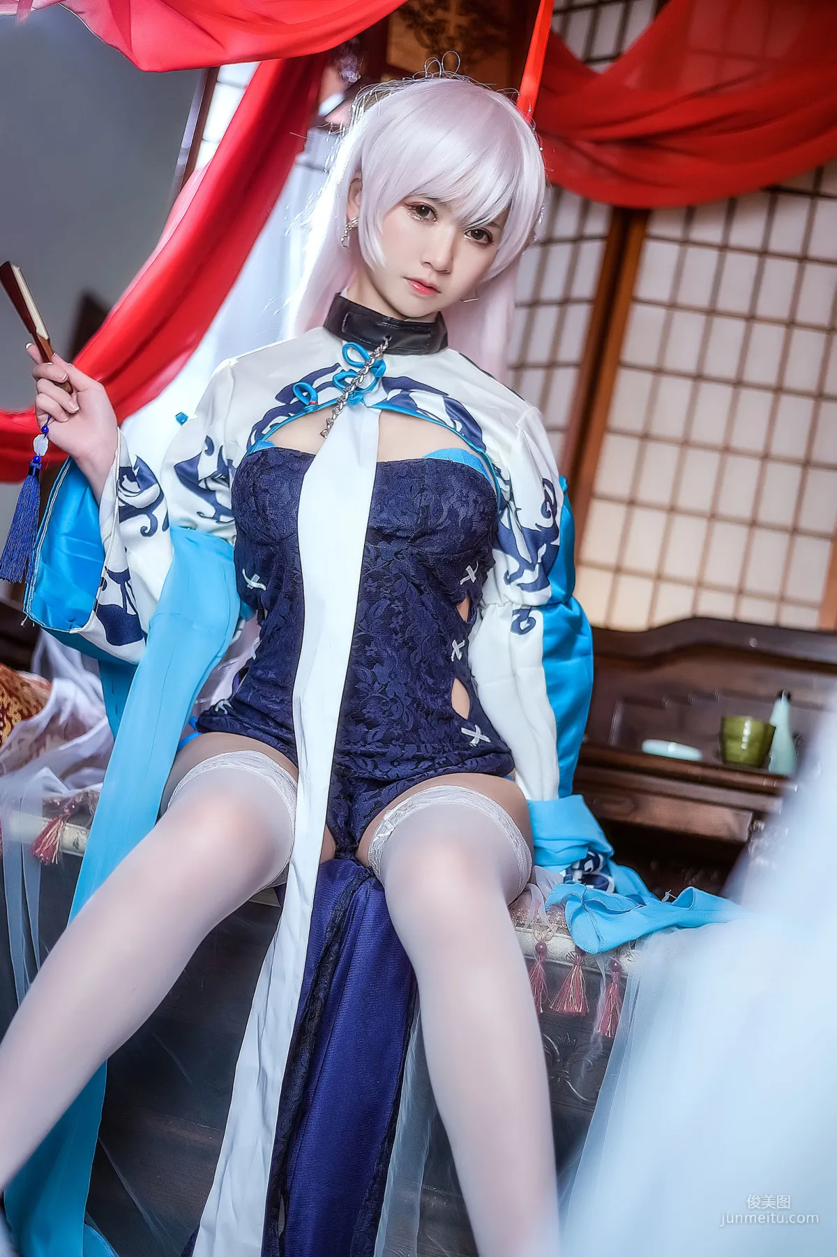鳗魚霏兒《碧藍華裳 貝姐》 [COSPLAY美女] 寫真集 6