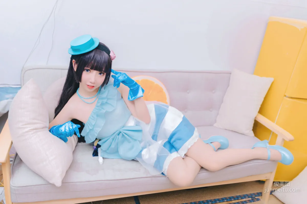 面饼仙儿《黑猫打歌服》 [福利COSPLAY] 写真集6