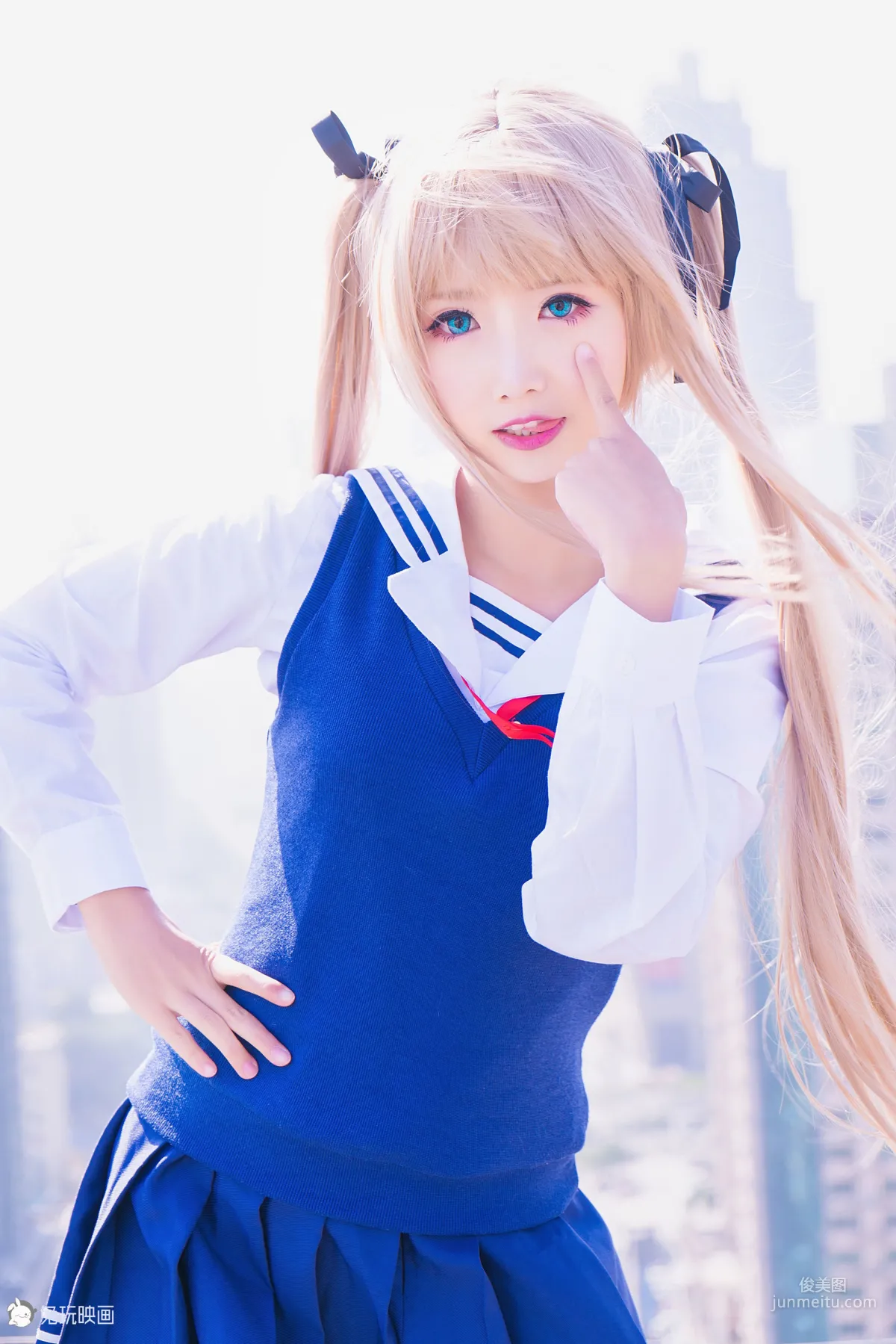 COSER面餅仙兒《雙馬尾COS》 [COSPLAY美女] 寫真集 2