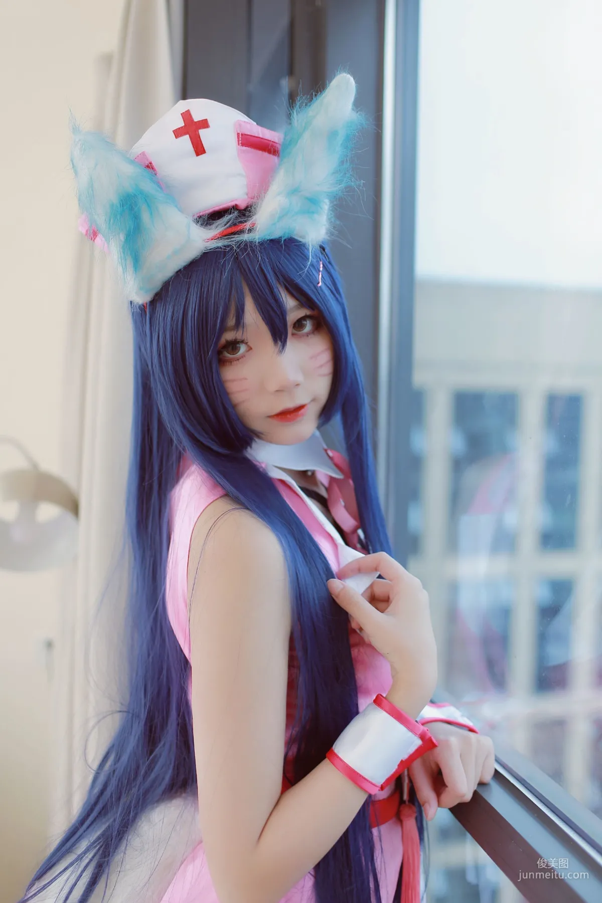 清純少女五更百鬼《阿狸護士服》 [COSPLAY美女] 寫真集 17