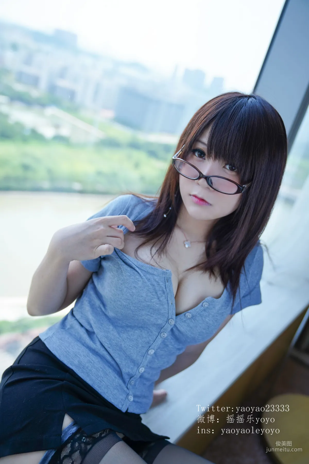 COSER搖搖樂yoyo《制服禦姐》 [COSPLAY福利] 寫真集 27