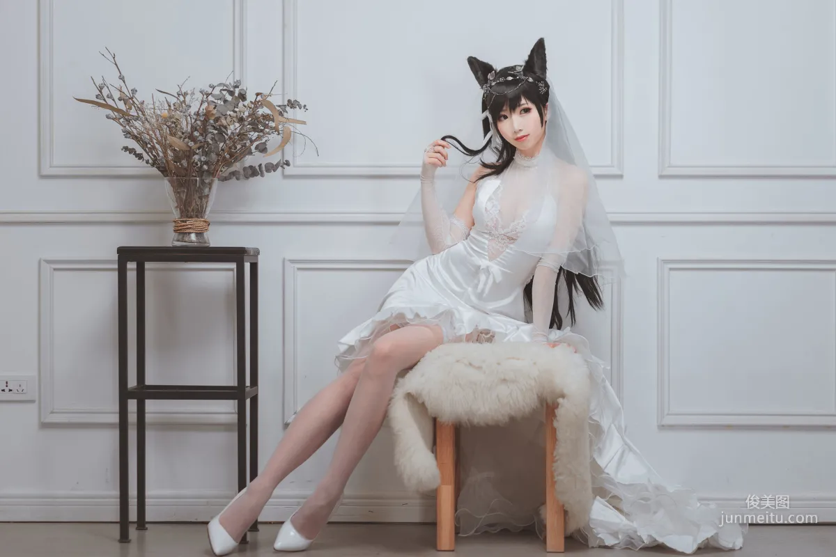 面餅仙兒《愛宕花嫁》 [福利COSPLAY] 寫真集 14