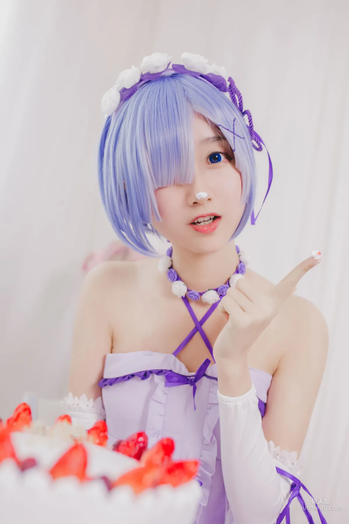 木綿綿OwO《雷姆生日》 [COSER美女] 寫真集 22