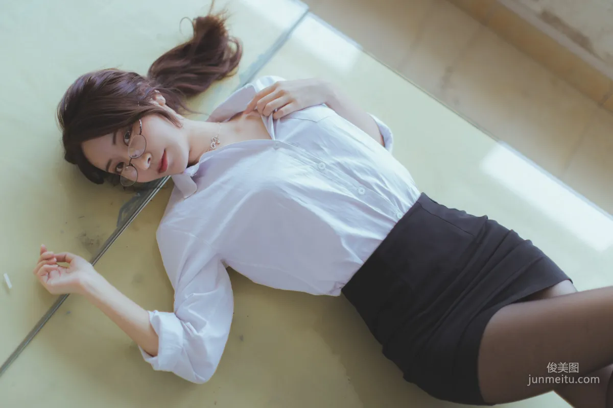 COSER黑川《黑絲教師》 [COSPLAY福利] 寫真集 42