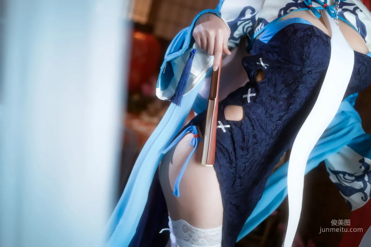 鳗魚霏兒《碧藍華裳 貝姐》 [COSPLAY美女] 寫真集 10