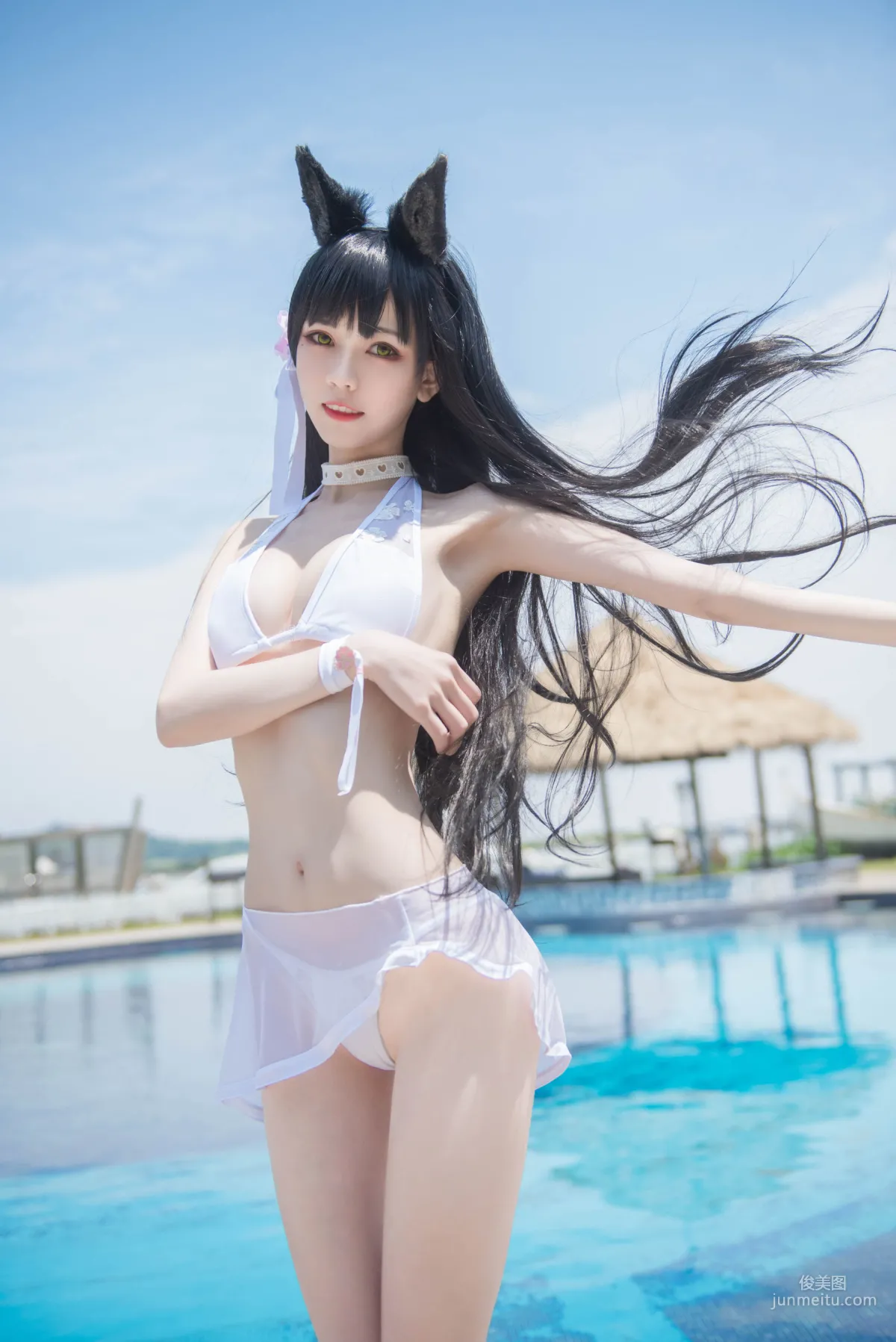 COSER你的負卿《愛宕泳裝》 [COSPLAY福利] 寫真集 17