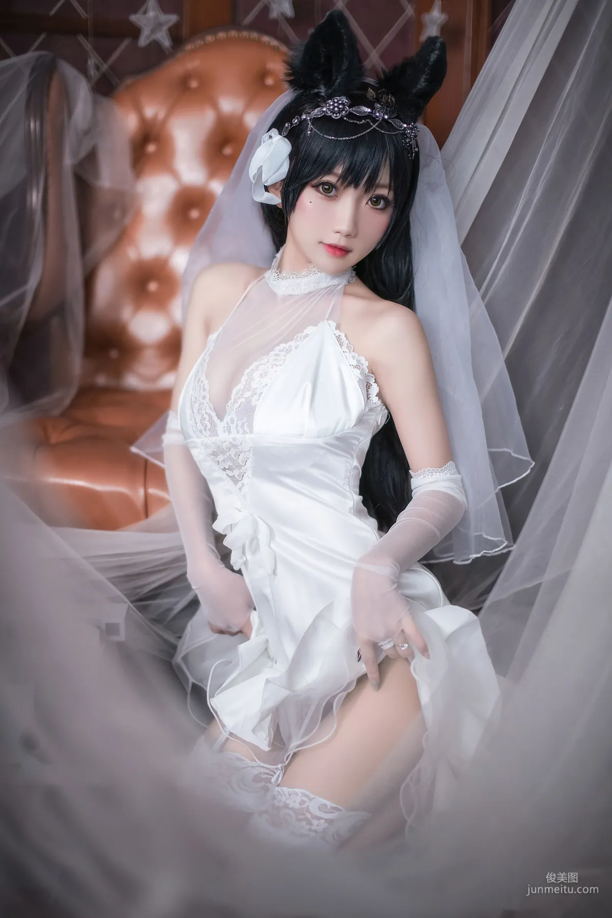 COSER鬼畜瑤《愛宕花嫁》 [COSPLAY福利] 寫真集 5