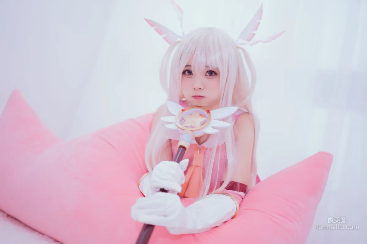 小野妹子w《貓系泳衣+魔法少女伊莉雅》 [COSPLAY美女] 寫真集 22