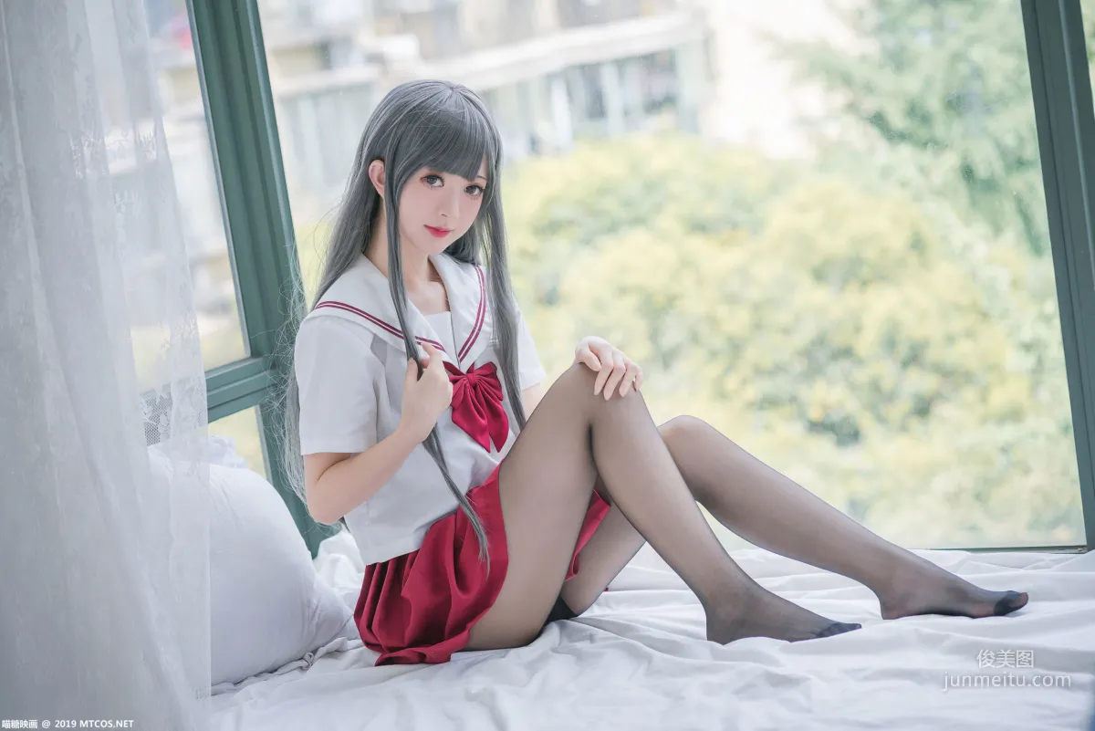 《白发魔女》 [喵糖映画] VOL.017 写真集4