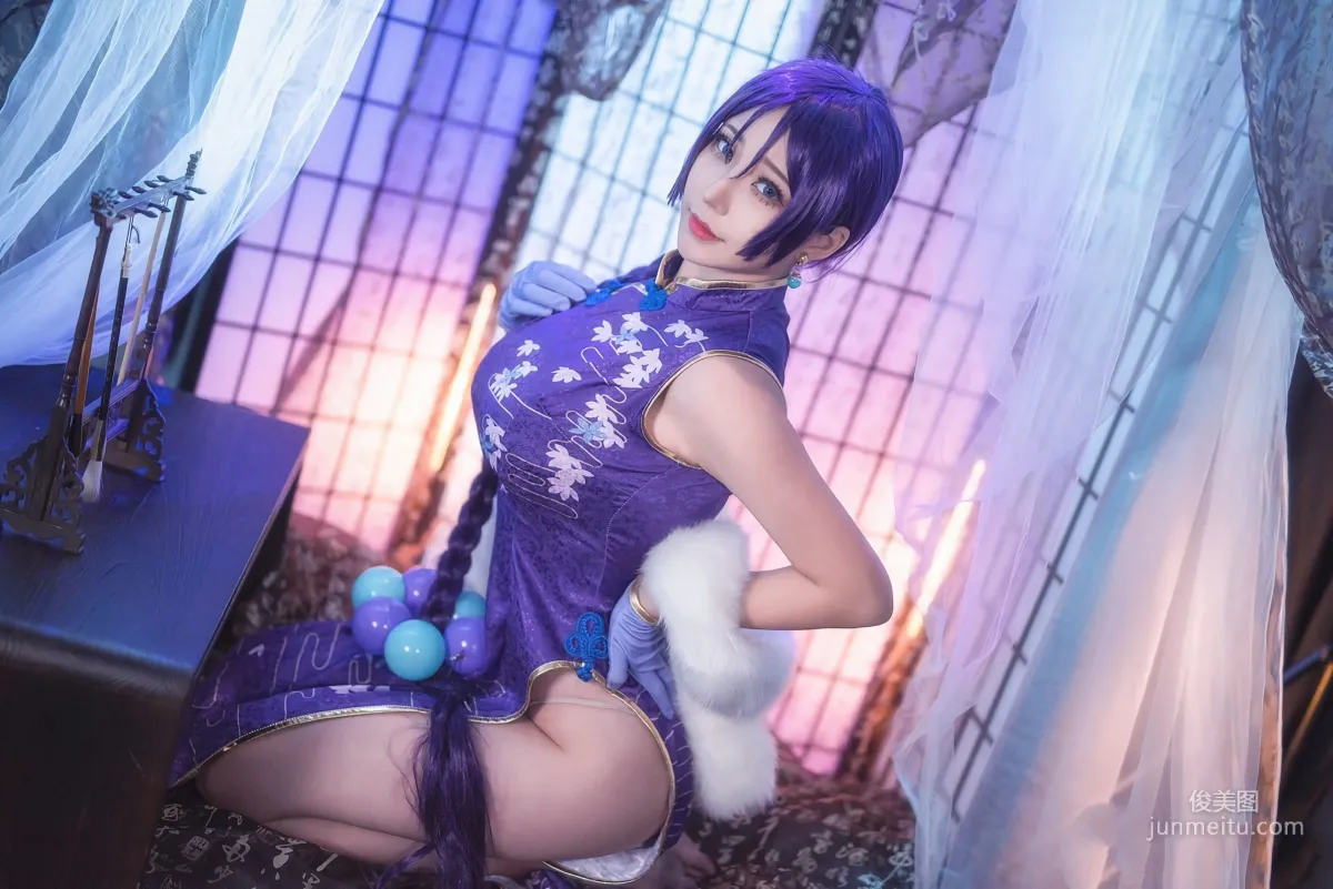 萌妹菌烨tako《FGO奶光旗袍》 [COSPLAY福利] 寫真集 12