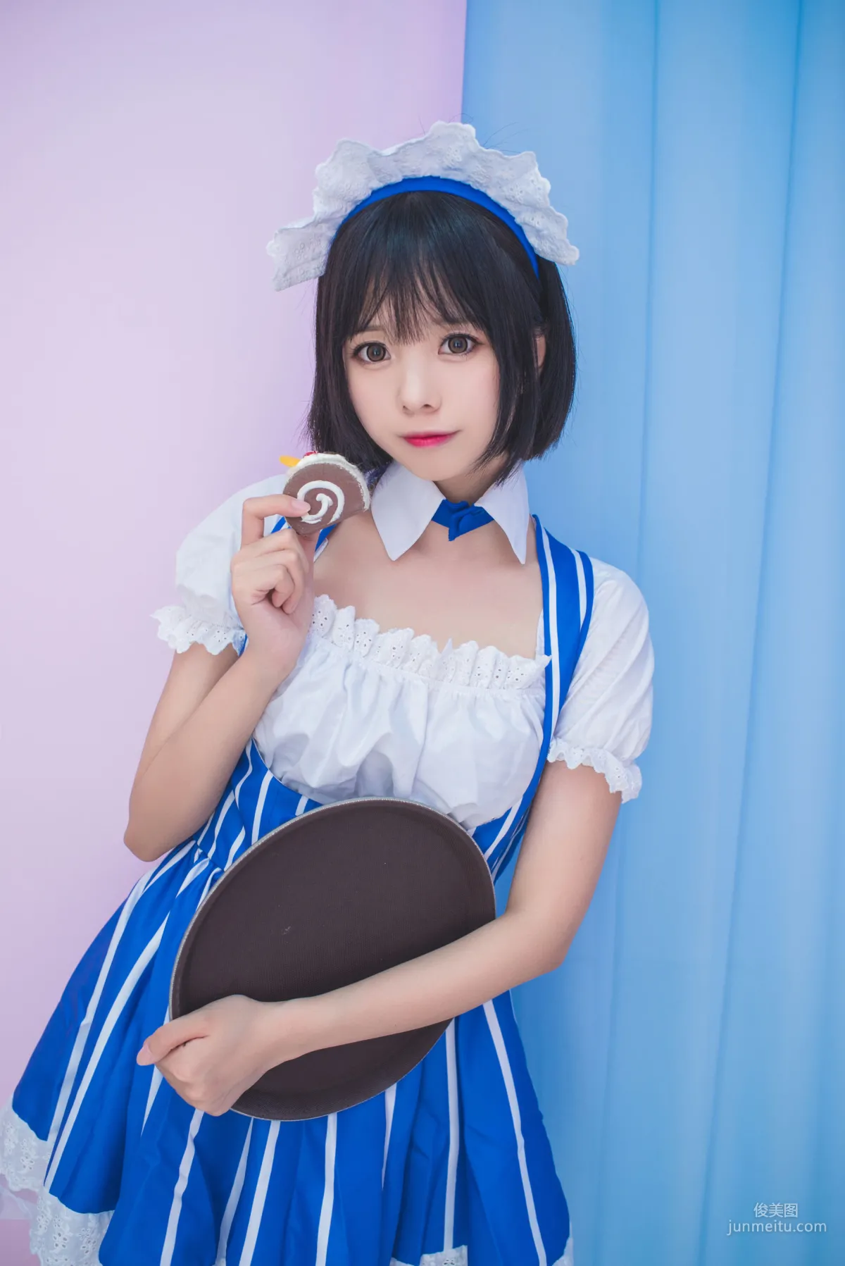白金Saki《女仆》[COSPLAY福利] 写真集6