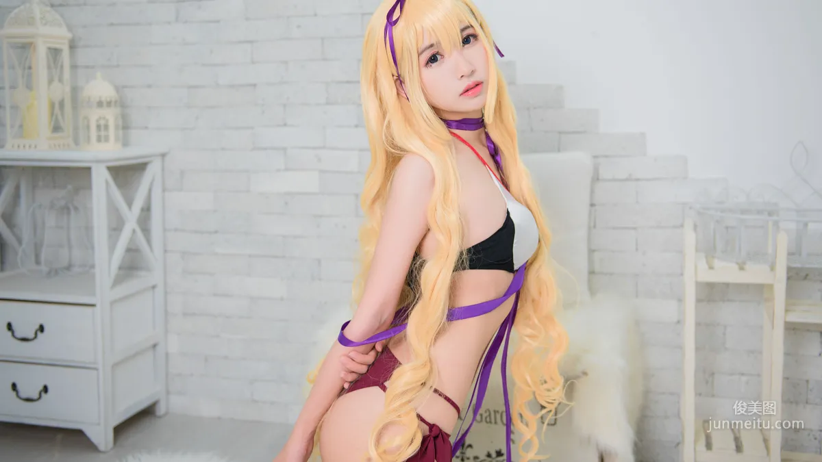 COSER鳗魚霏兒《性感吊帶睡裙》 [COSPLAY美女] 寫真集 15