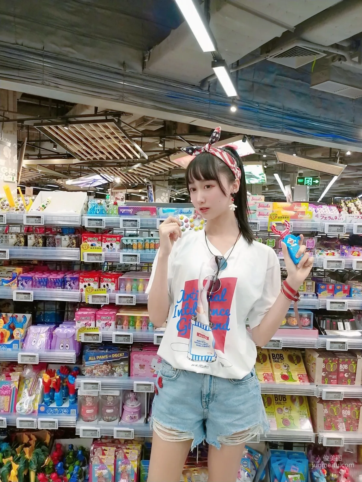木綿綿OwO《智能型彼女T恤》 [COSER美女] 寫真集 17