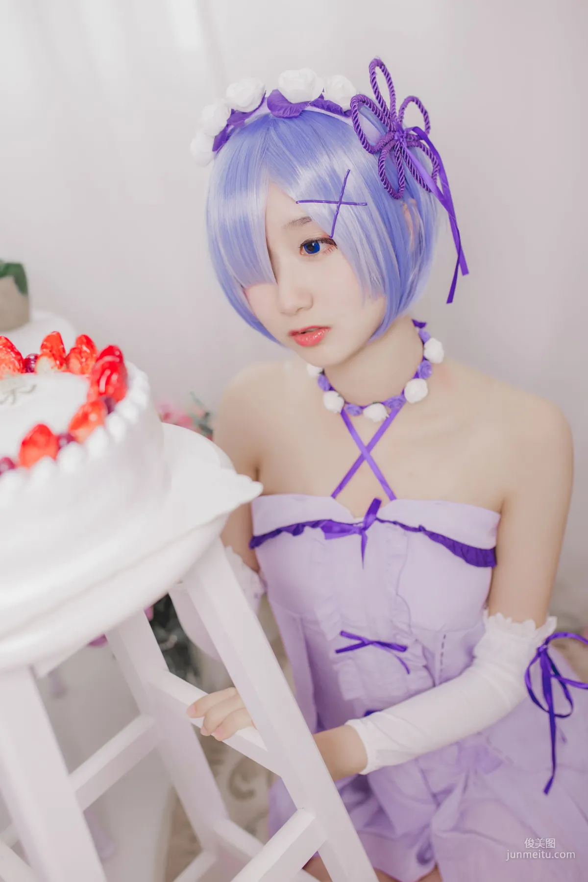 木綿綿OwO《雷姆生日》 [COSER美女] 寫真集 10