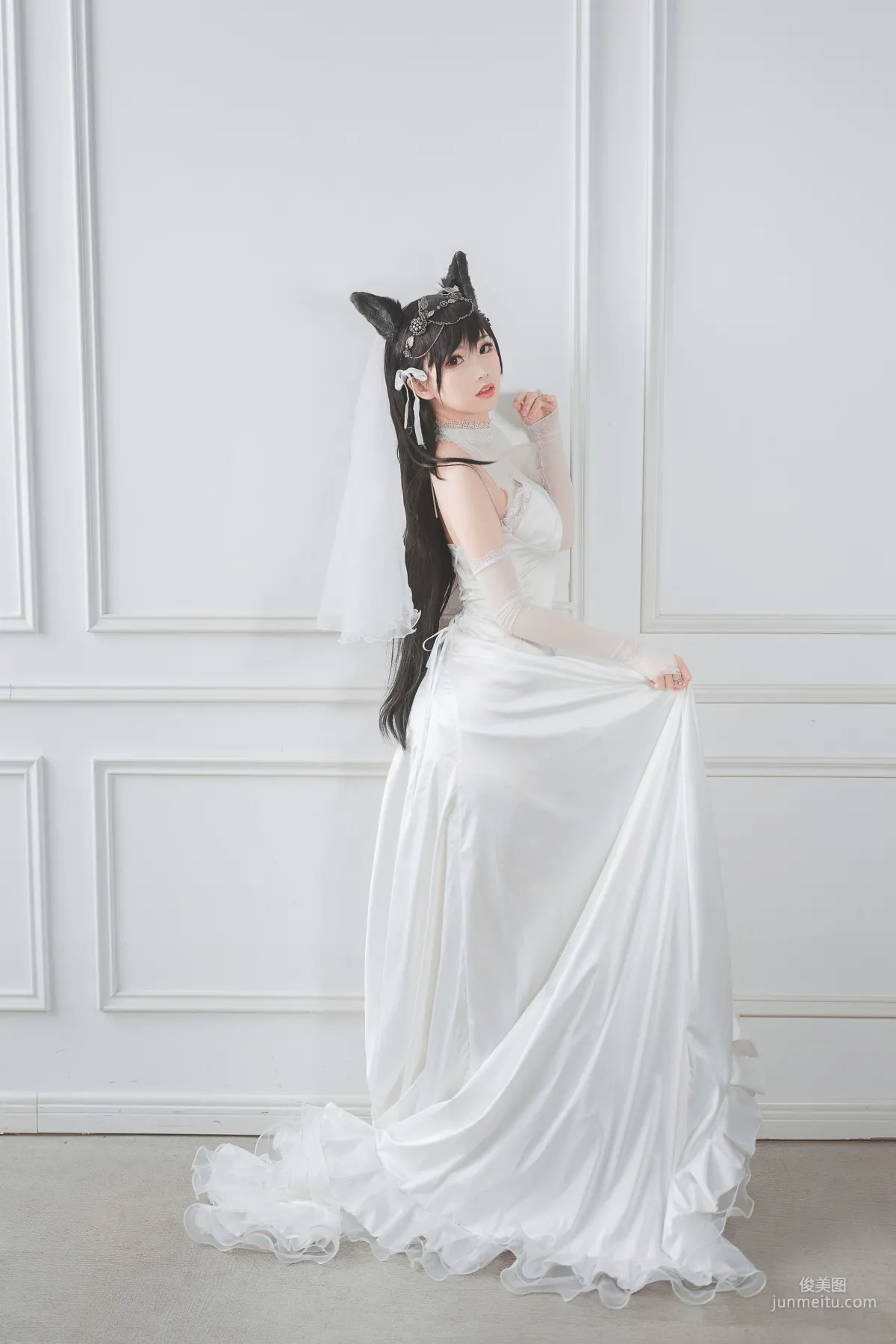 面餅仙兒《愛宕花嫁》 [福利COSPLAY] 寫真集 26