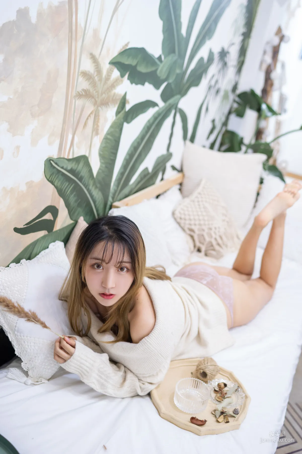 COSER黑川《年上彼女 婚紗+毛衣》 [COSPLAY少女] 寫真集 30