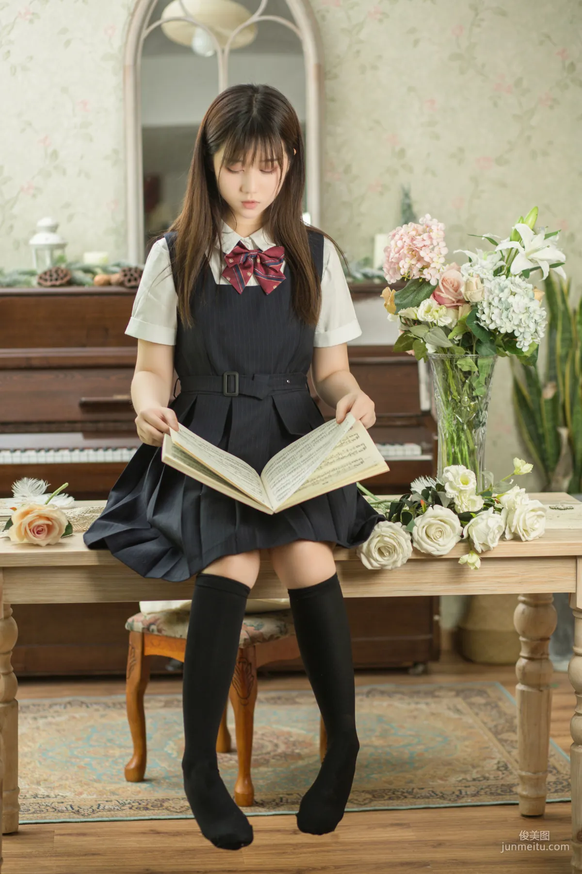 《文静学妹》 [喵糖映画] VOL.004 写真集8