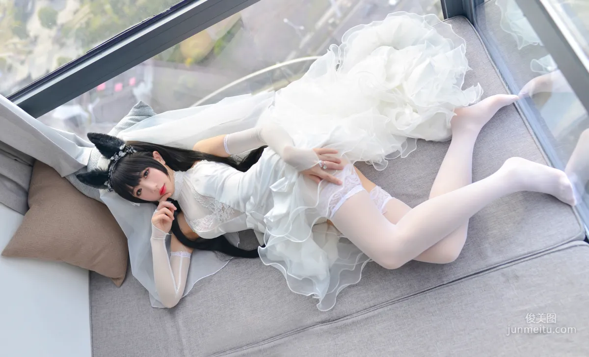 雪琪SAMA《愛宕婚紗》 [福利COSPLAY] 寫真集 13
