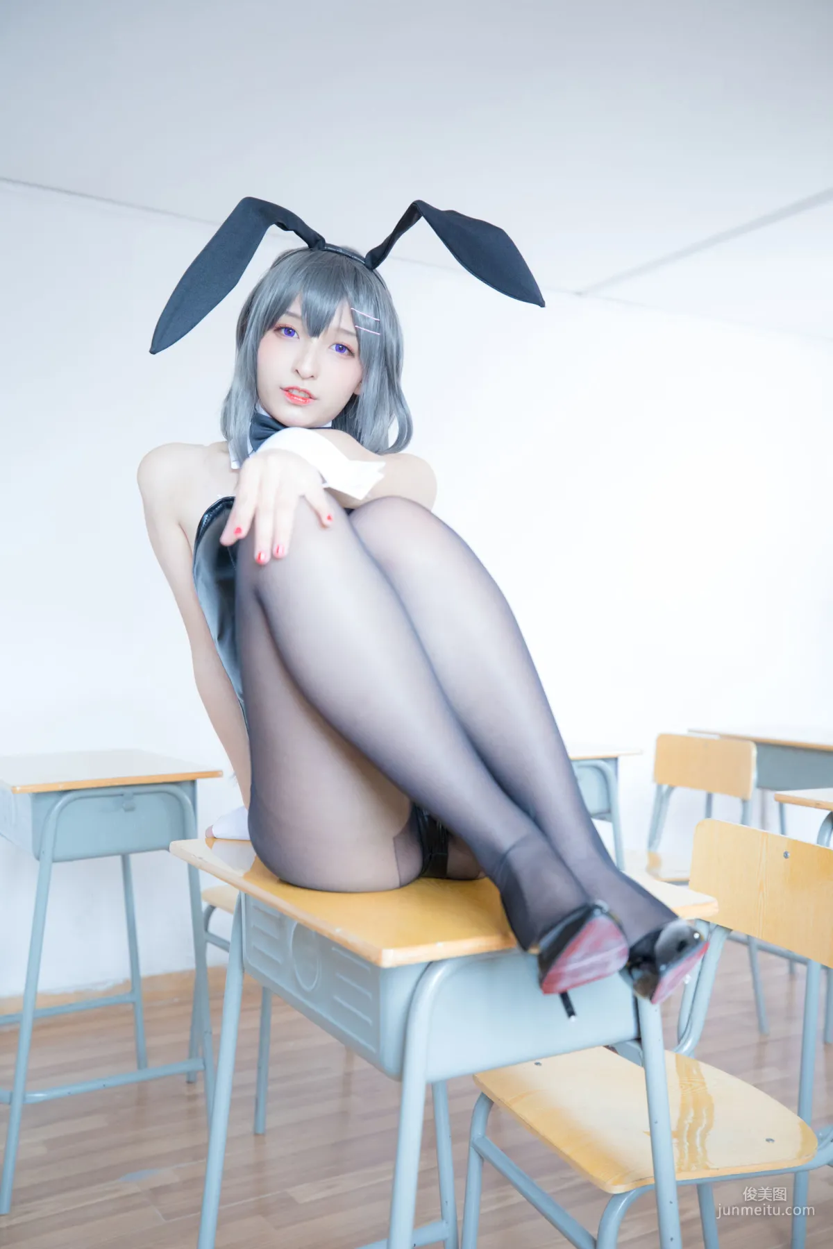 COSER神楽坂真冬《櫻島麻衣》 [福利COSPLAY] 寫真集 28