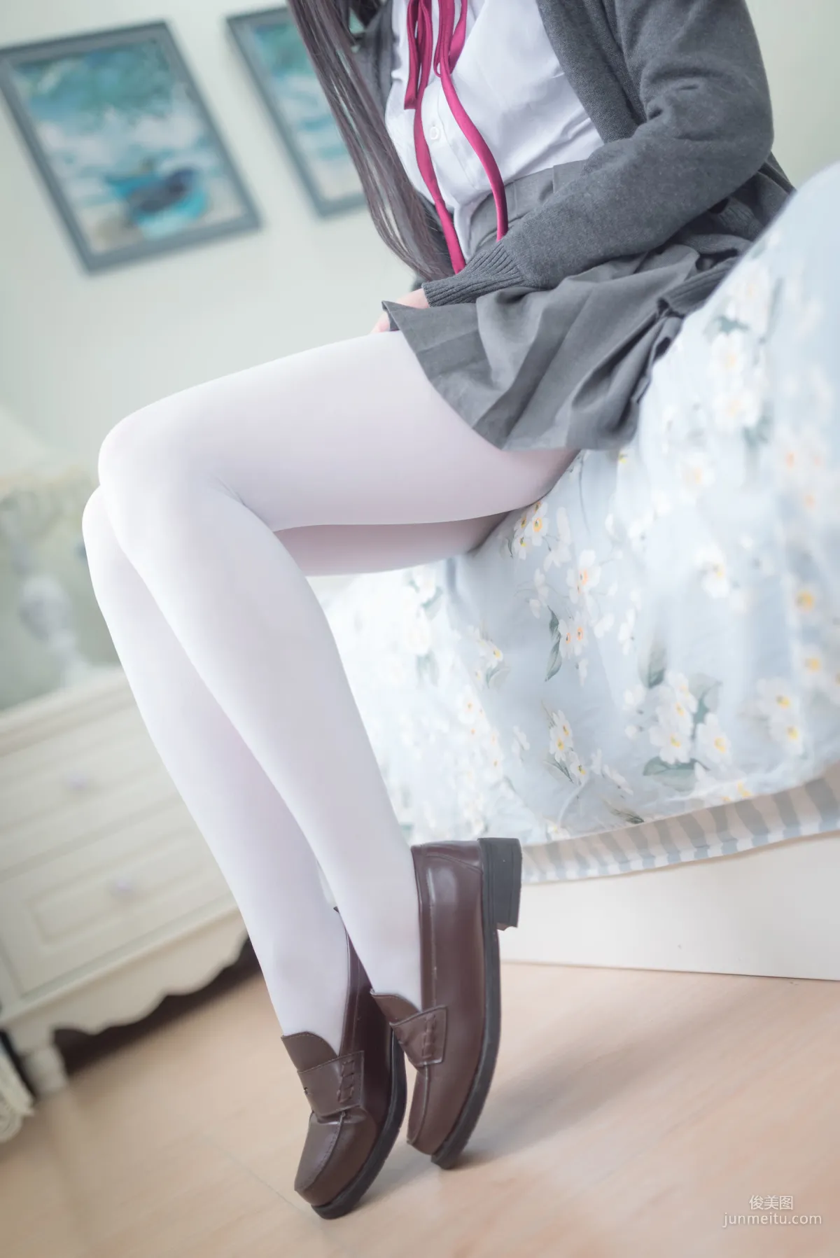 雪琪SAMA 《JK白絲》 [福利COSPLAY] 寫真集 40