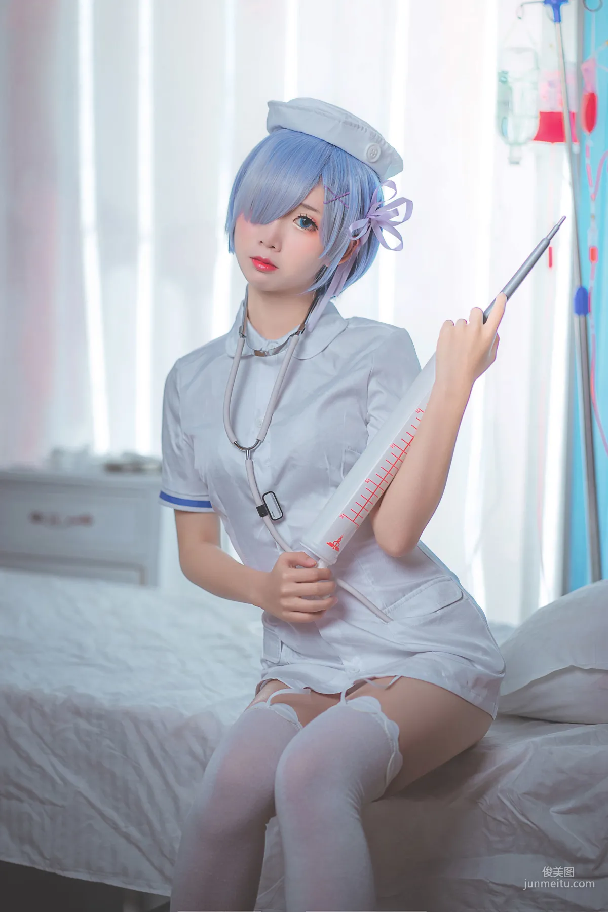 面饼仙儿《蕾姆》 [福利COSPLAY] 写真集4