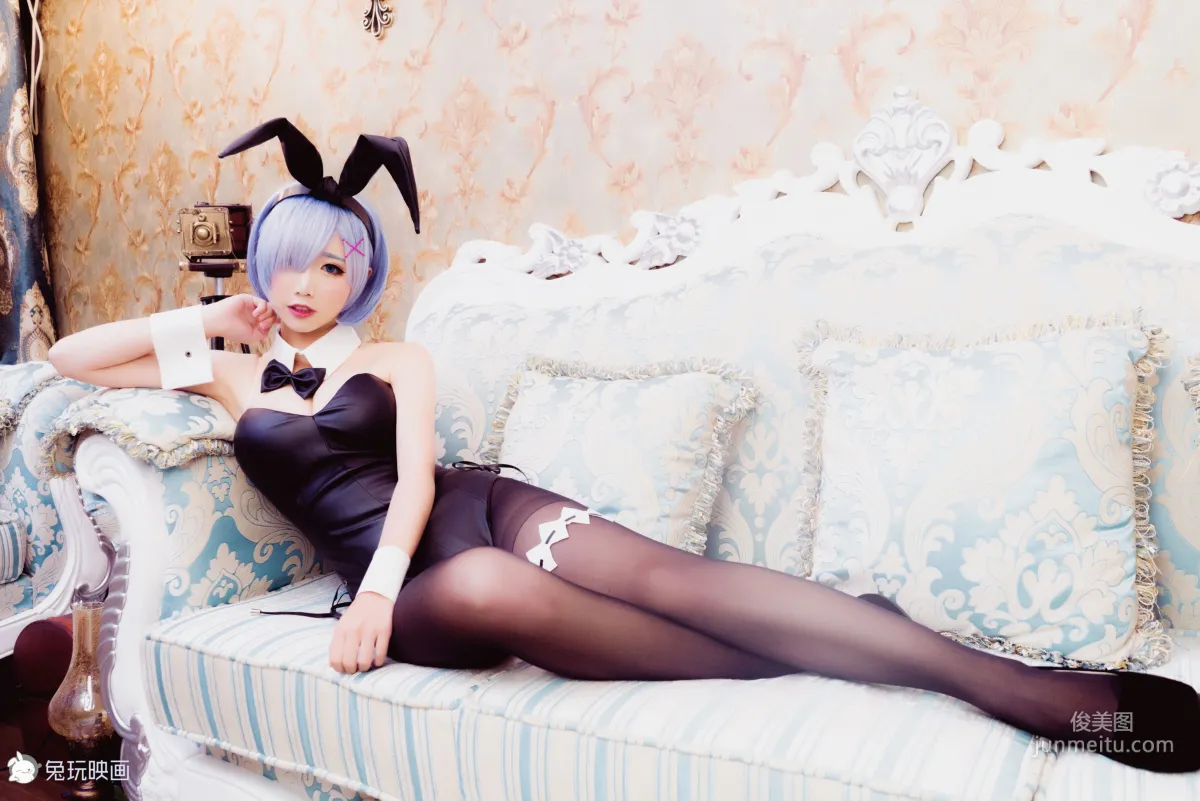面饼仙儿《兔女郎》 [福利COSPLAY] 写真集44