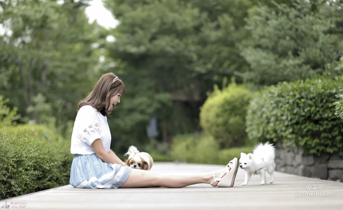 李恩慧《公園短裙外拍》 [韓國美女] 寫真集 26