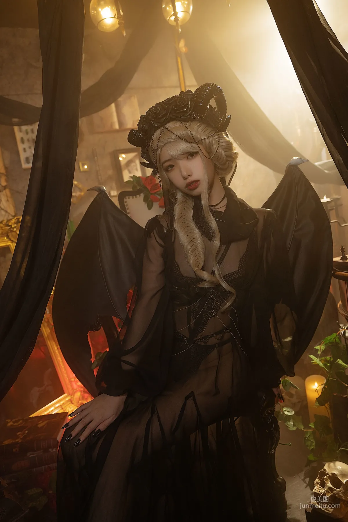 雯妹《魅魔 gothic devil》 [COSPLAY福利] 写真集1