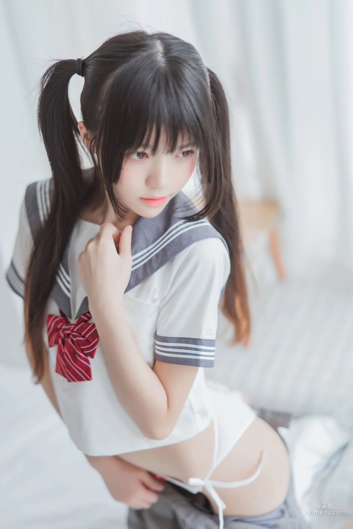 COSER桜桃喵《心形胖次》 [COSPLAY美女] 寫真集 52
