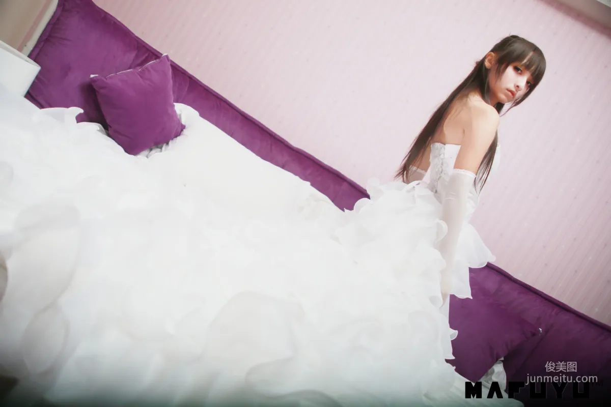 神楽坂真冬《婚紗系列》 [福利COSPLAY] 寫真集 13