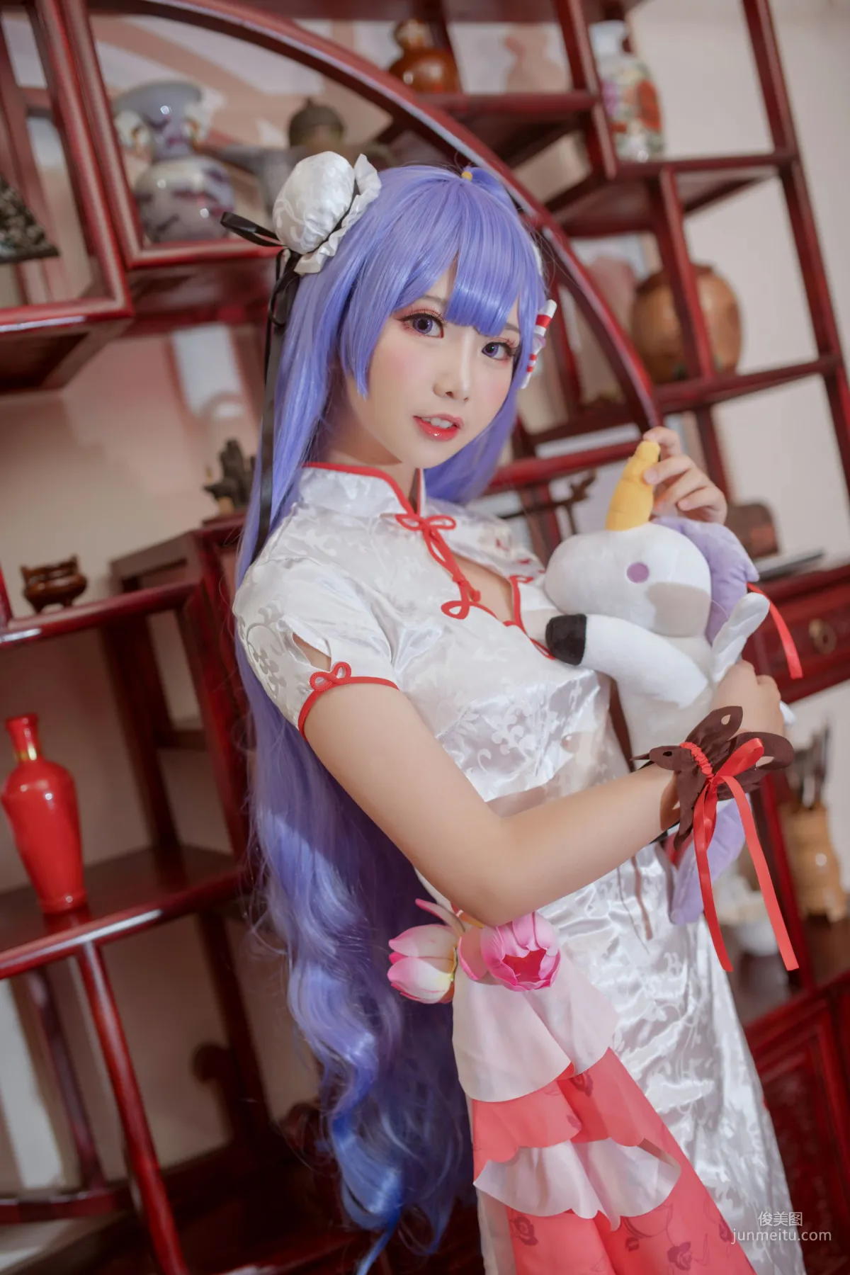 面饼仙儿《旗袍COS》 [福利COSPLAY] 写真集4