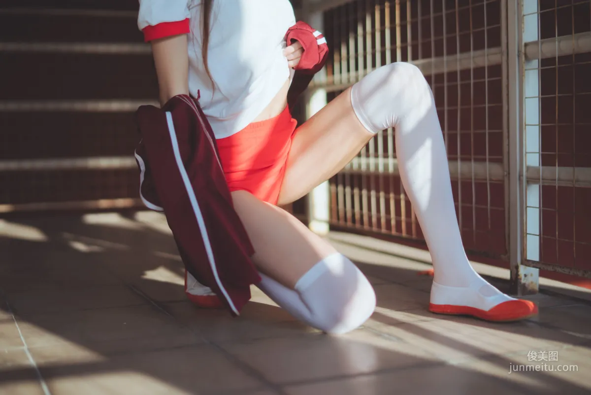 桜桃喵《紅色體操服》 [COSPLAY美女] 寫真集 9