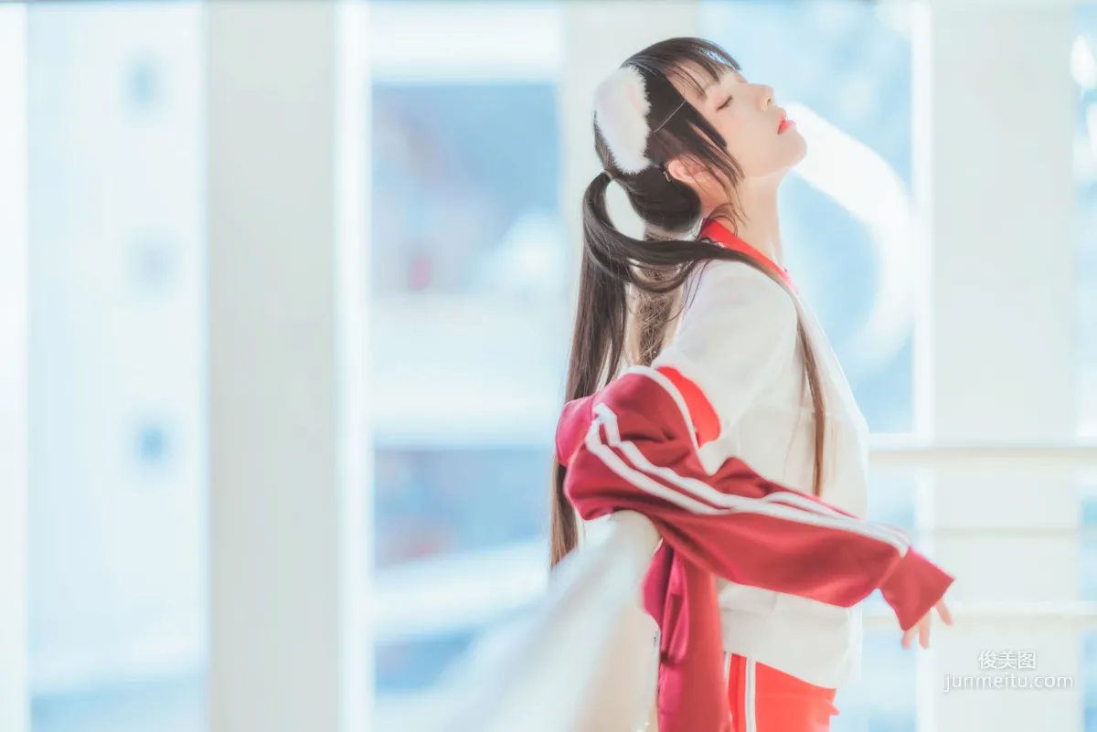 桜桃喵《紅色體操服》 [COSPLAY美女] 寫真集 20