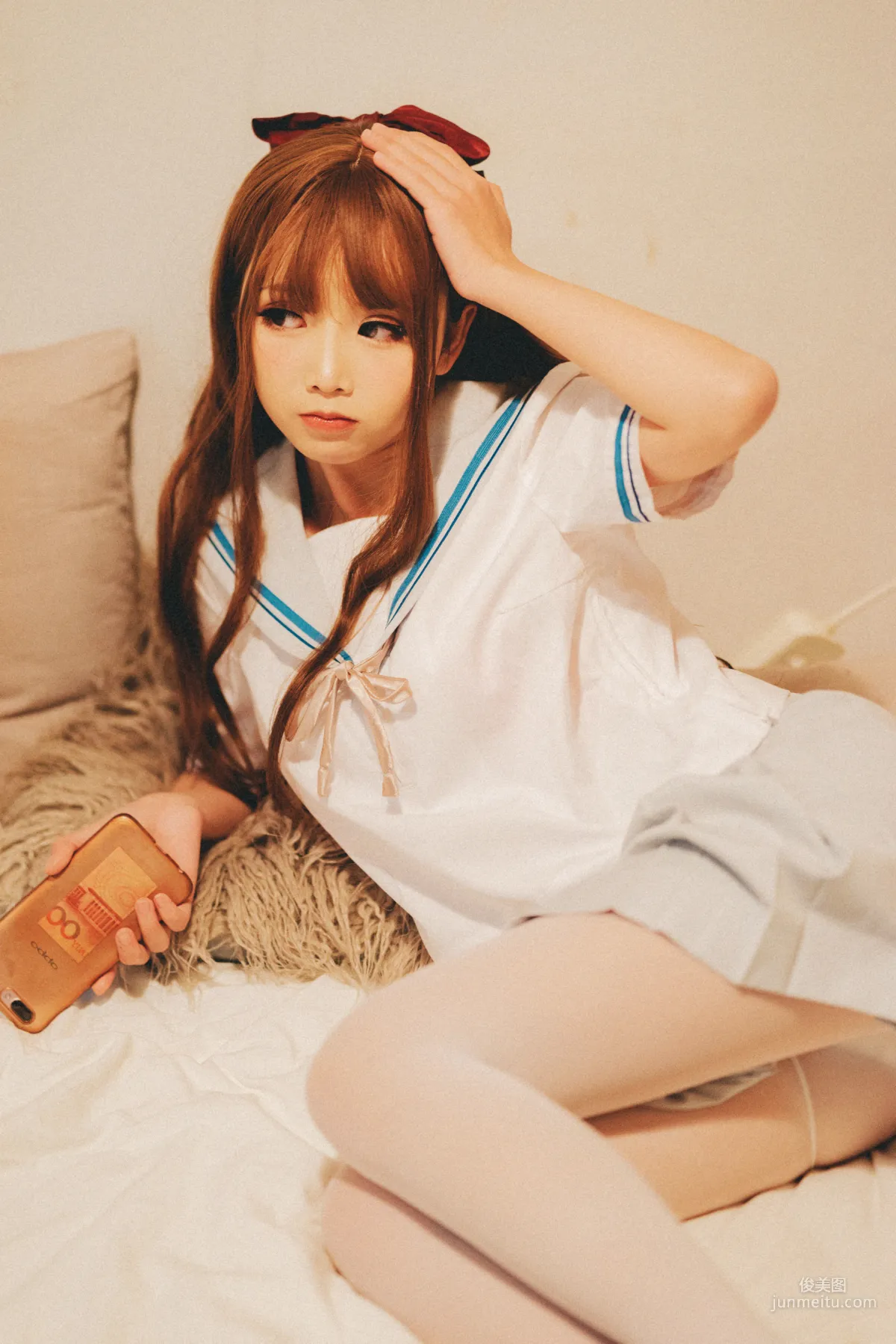 小姐姐面餅仙兒《JK秀》 [福利COSPLAY] 寫真集 10