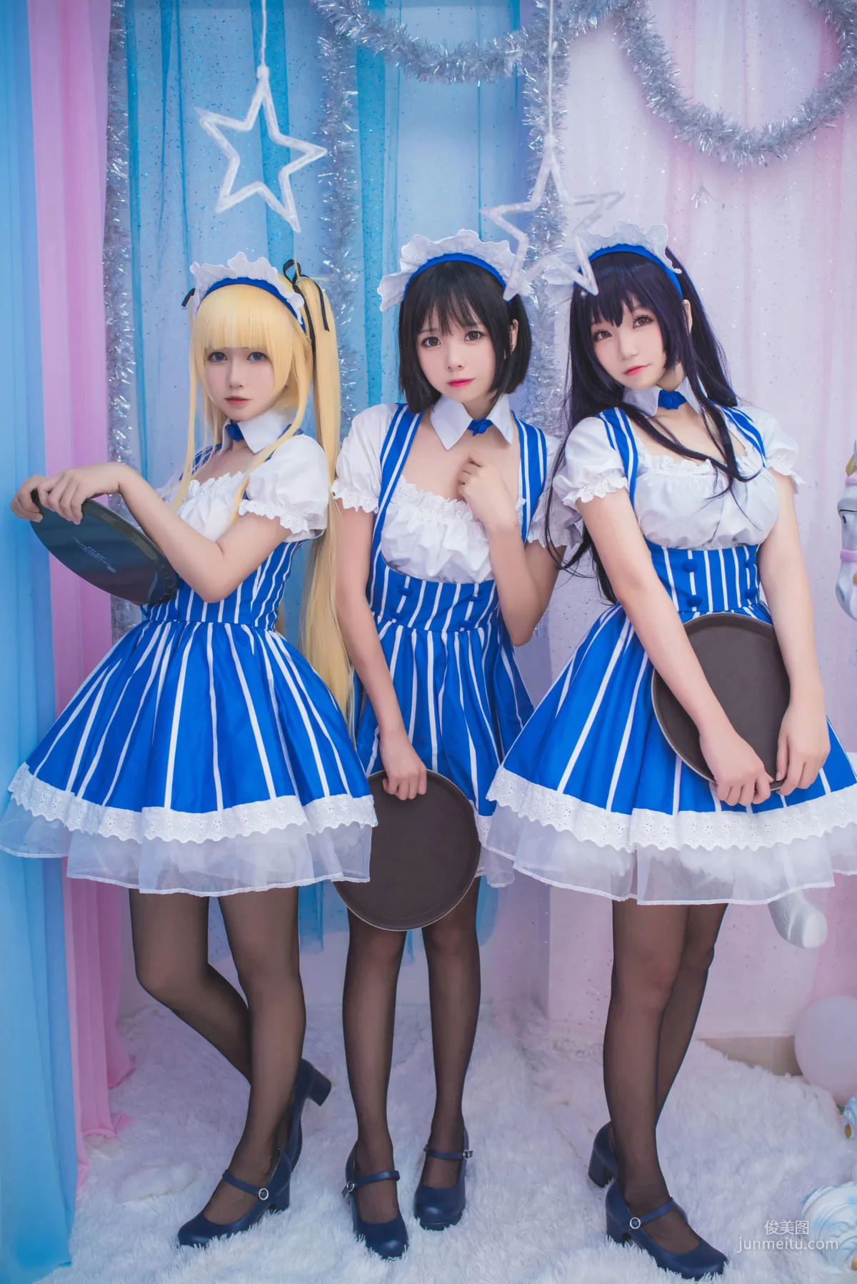 白金Saki《女仆》[COSPLAY福利] 写真集17