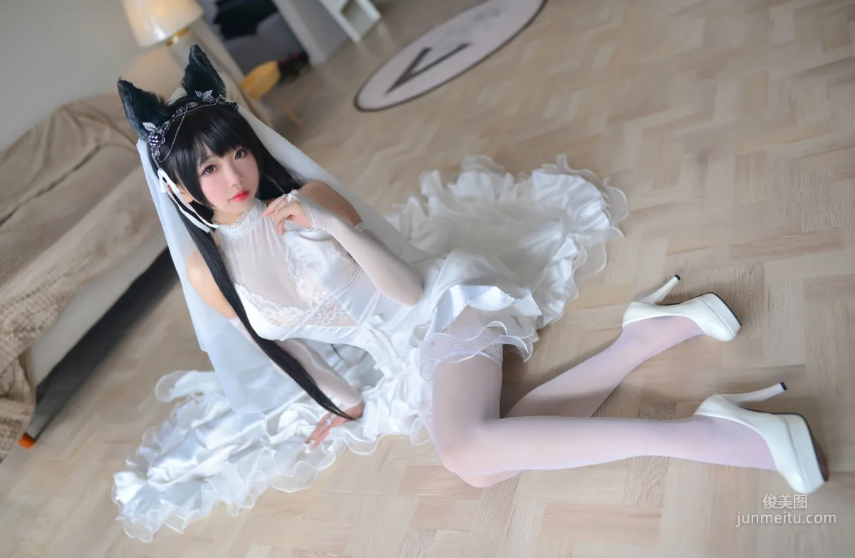 雪琪SAMA《愛宕婚紗》 [福利COSPLAY] 寫真集 8