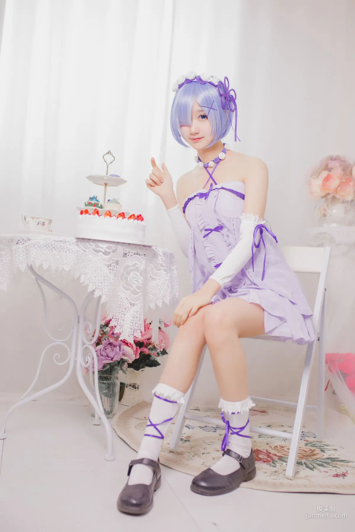 木綿綿OwO《雷姆生日》 [COSER美女] 寫真集 17